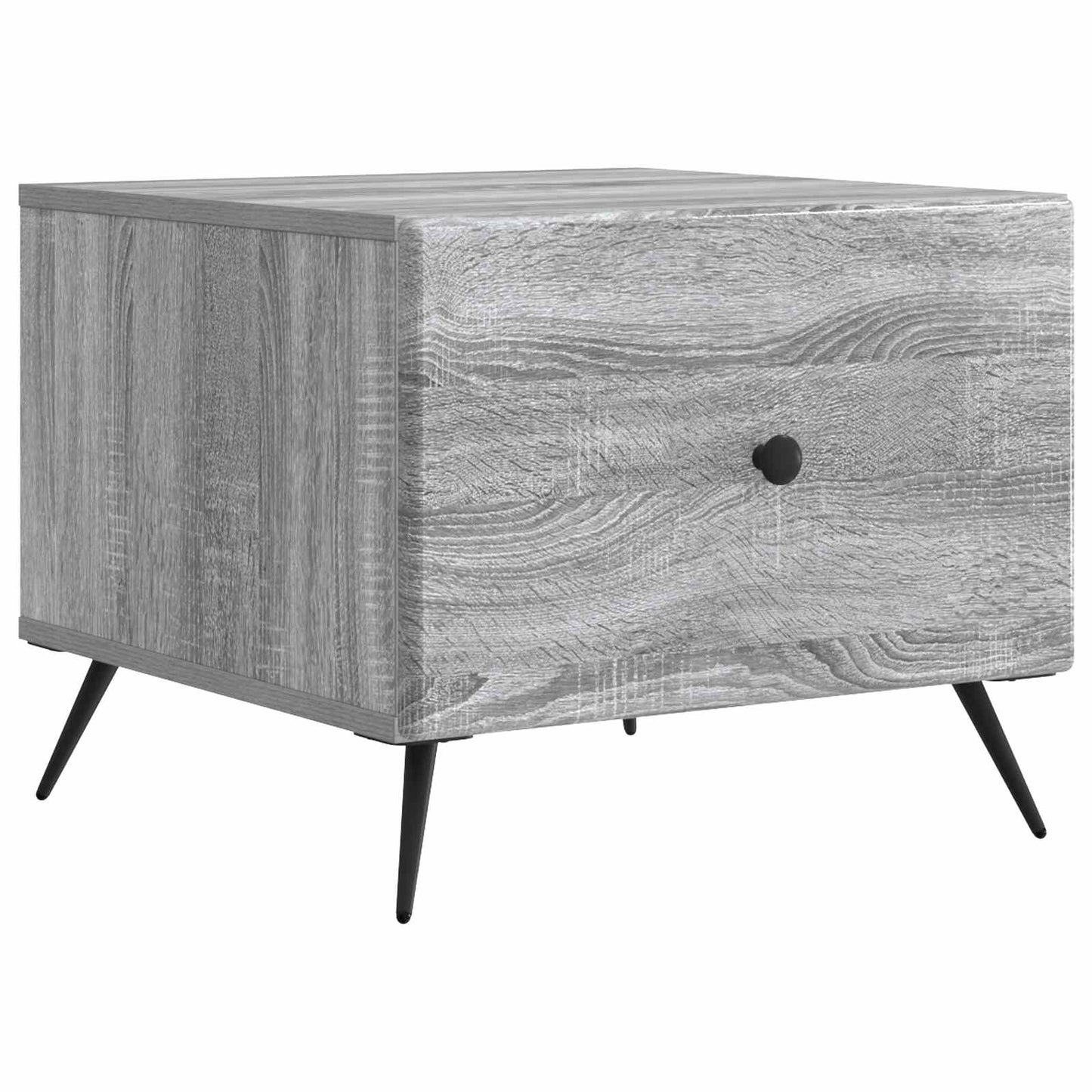 Tavolino da salotto con cassetto Grigio Sonoma 49 x 50 x 40 cm | homemem39