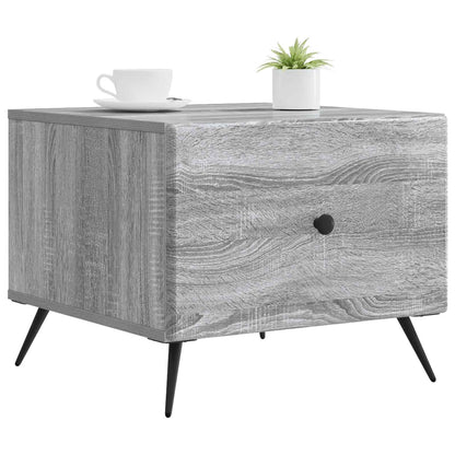 Tavolino da salotto con cassetto Grigio Sonoma 49 x 50 x 40 cm | homemem39