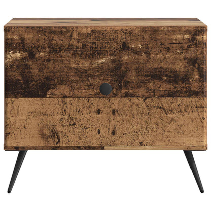 Tavolino da salotto con cassetto Legno antico 49 x 50 x 40 cm | homemem39
