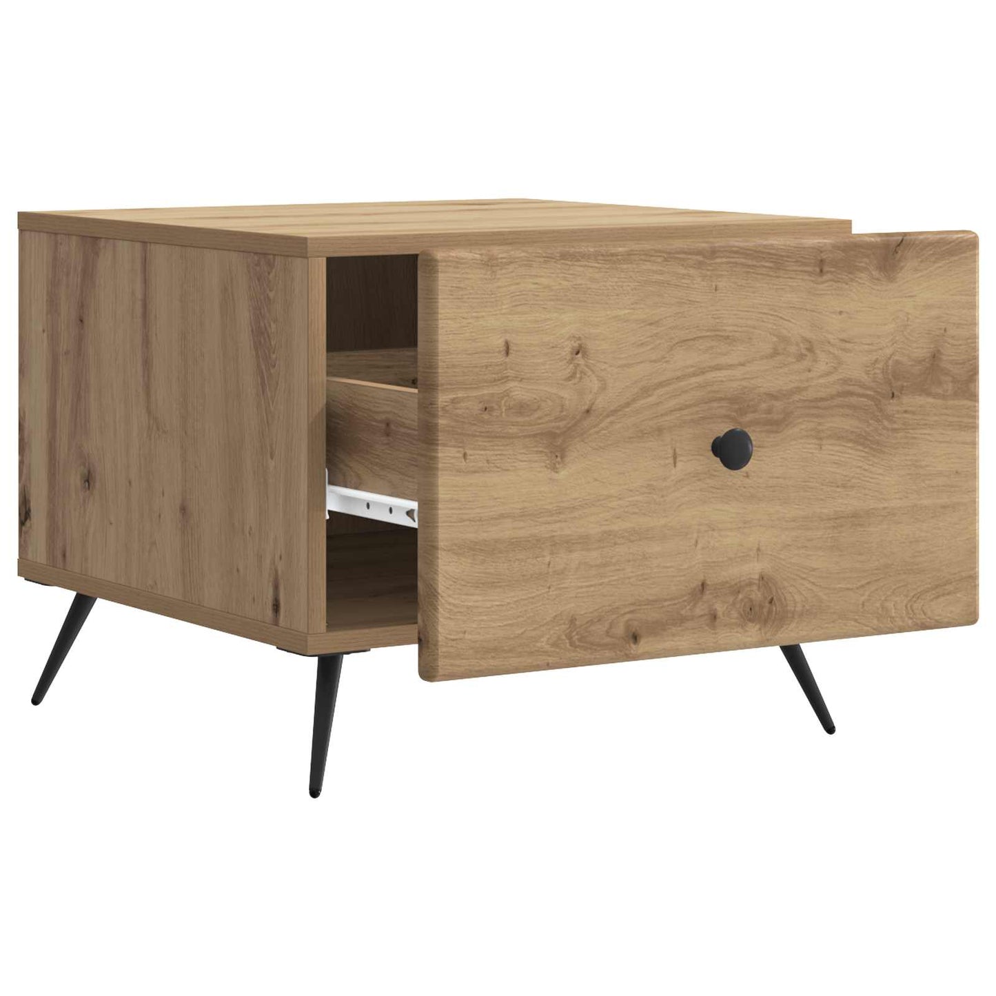 Tavolino da salotto Rovere Artigianale 49 x 50 x 40 cm | homemem39