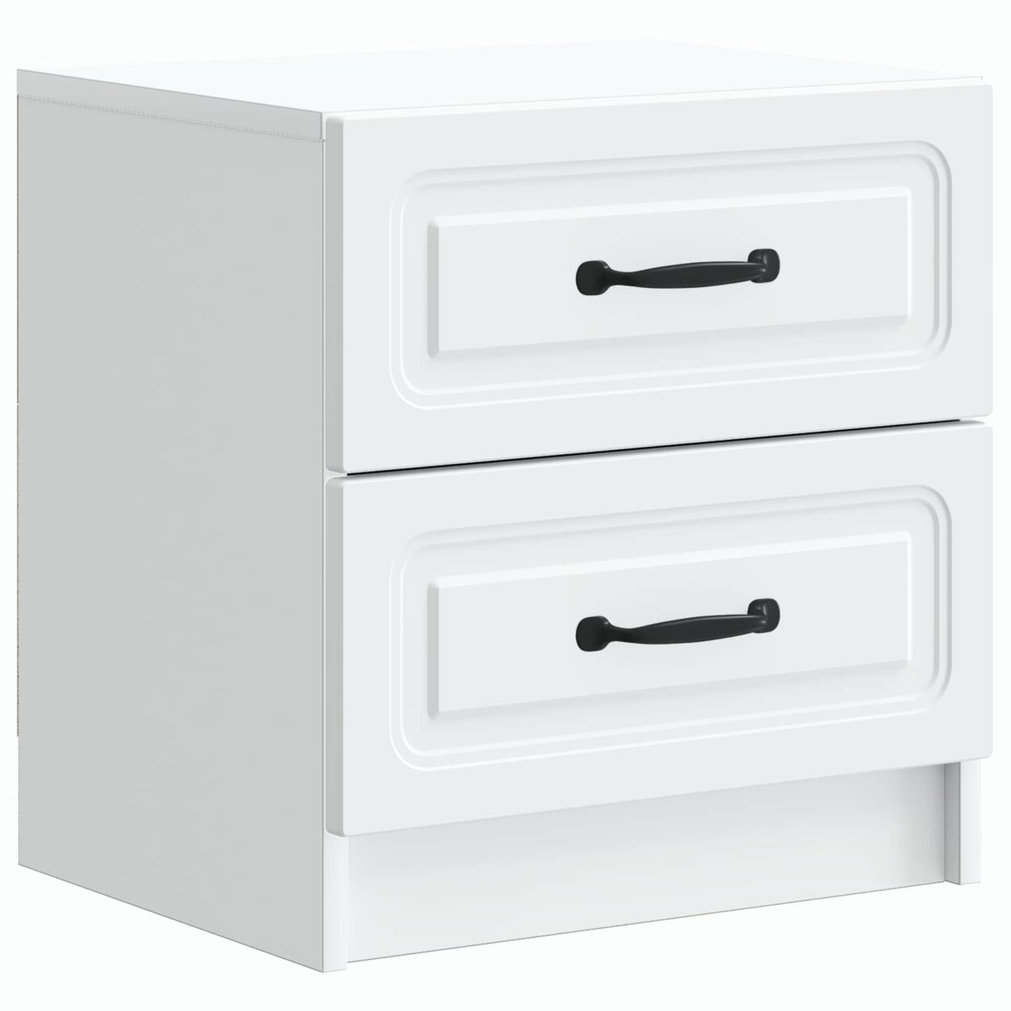 Armadio da Notte con cassetto Bianco 43 x 34,5 x 44,5 cm | homemem39