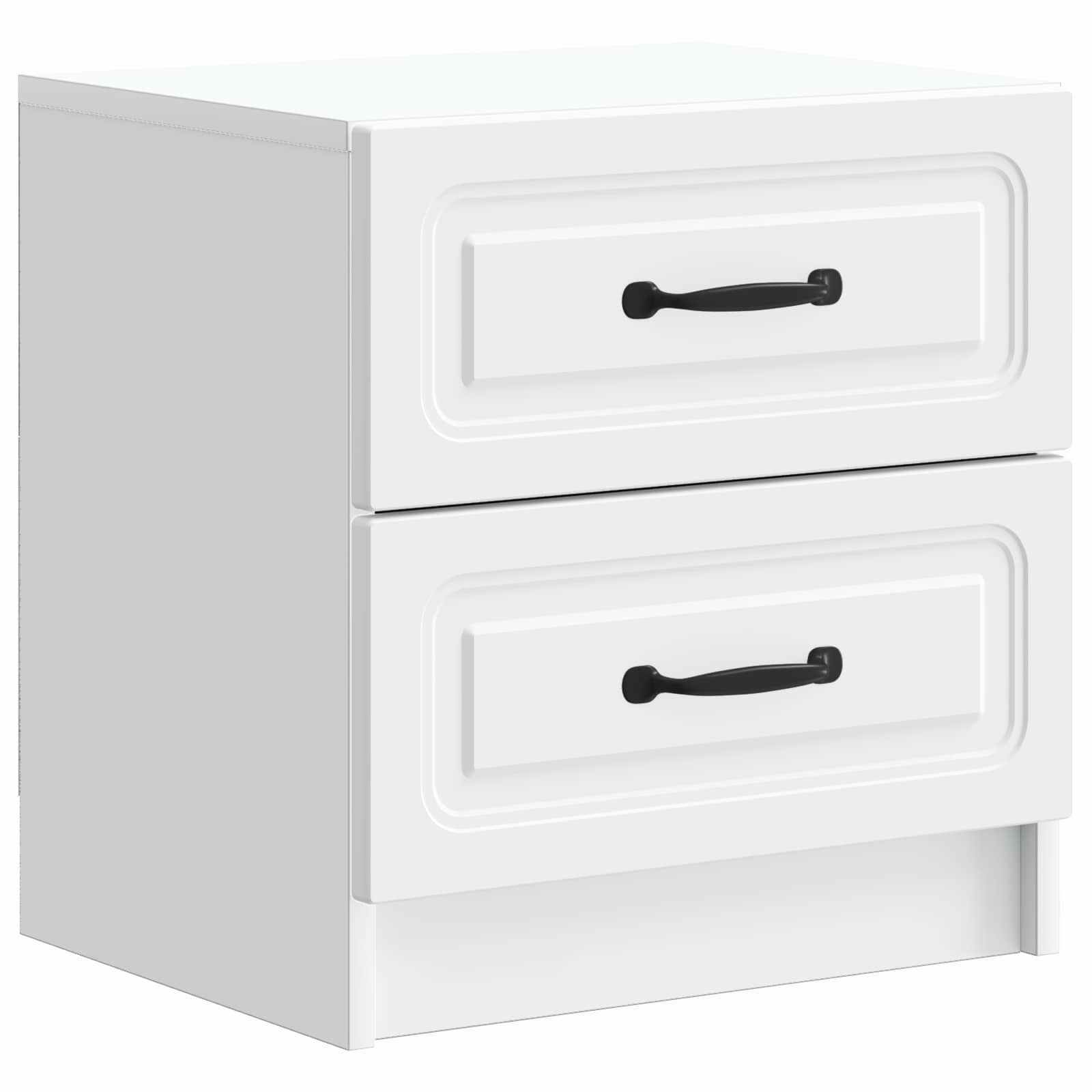 Armadio da Notte con cassetto Bianco 43 x 34,5 x 44,5 cm | homemem39
