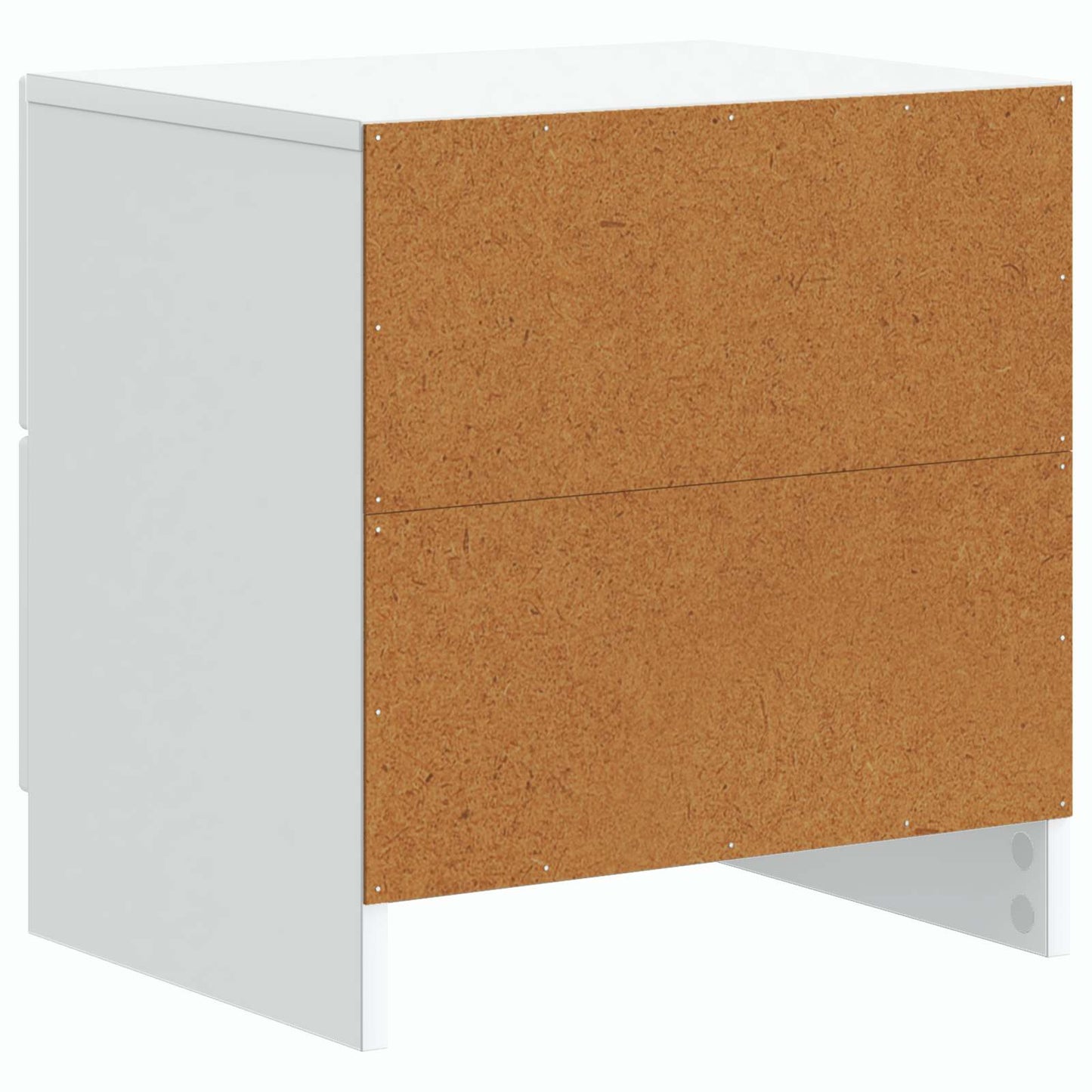 Armadio da Notte con cassetto Bianco 43 x 34,5 x 44,5 cm | homemem39