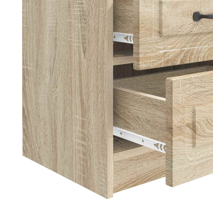 Armadio da Notte con cassetto Rovere Sonoma 43 x 34,5 x 44,5 cm | homemem39