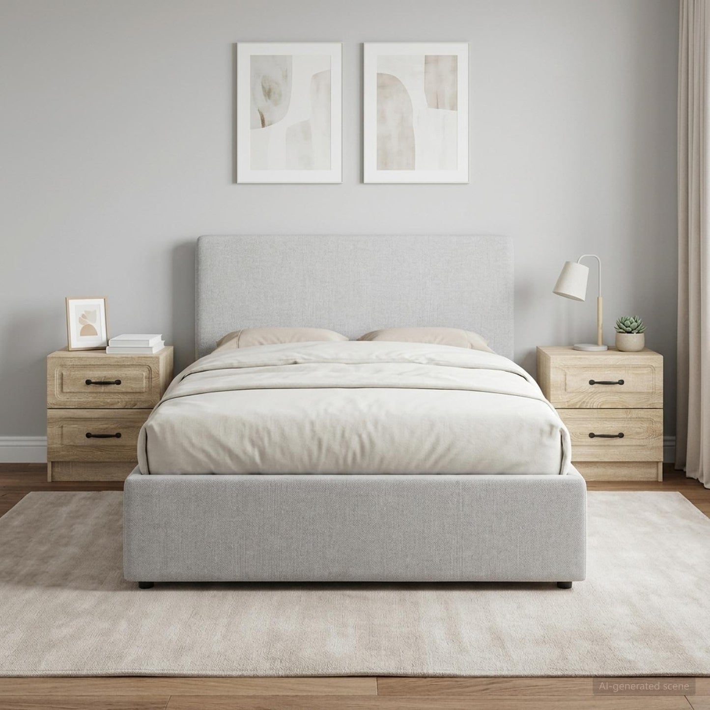 Armadio da Notte 2 pcs Rovere Sonoma 43 x 34,5 x 44,5 cm | homemem39