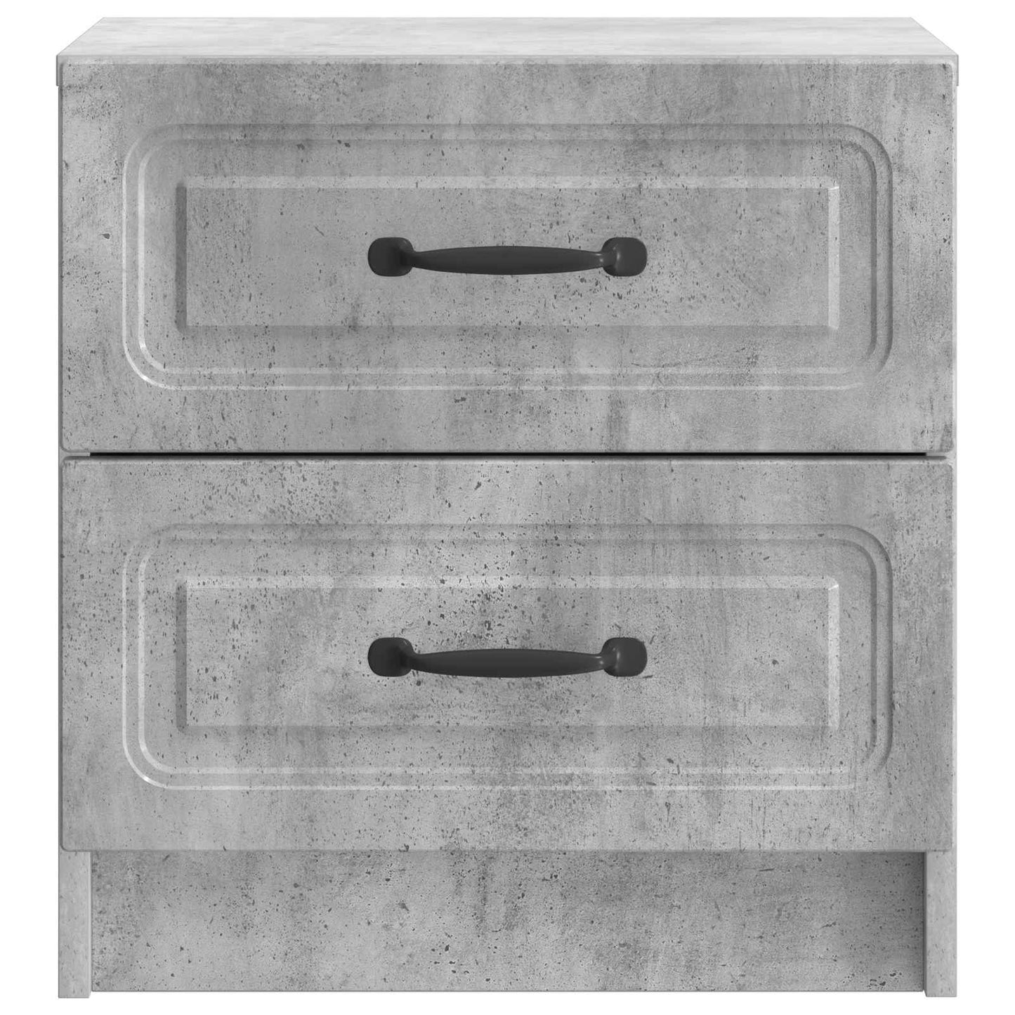 Armadio da Notte Grigio Cemento 43 x 34,5 x 44,5 cm | homemem39