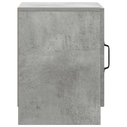 Armadio da Notte Grigio Cemento 43 x 34,5 x 47 cm | homemem39