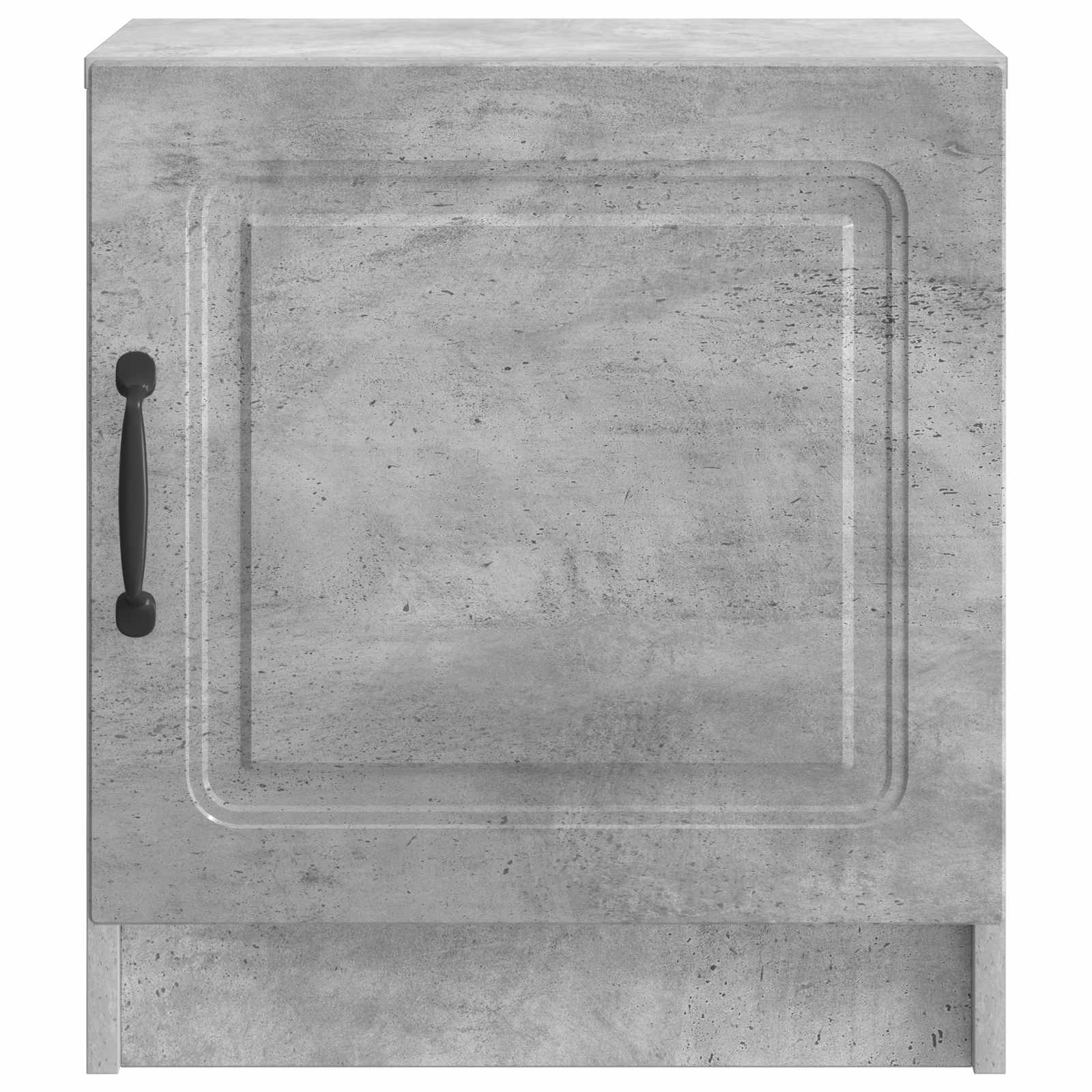 Armadio da Notte 2 pcs Grigio Cemento 43 x 34,5 x 47 cm | homemem39