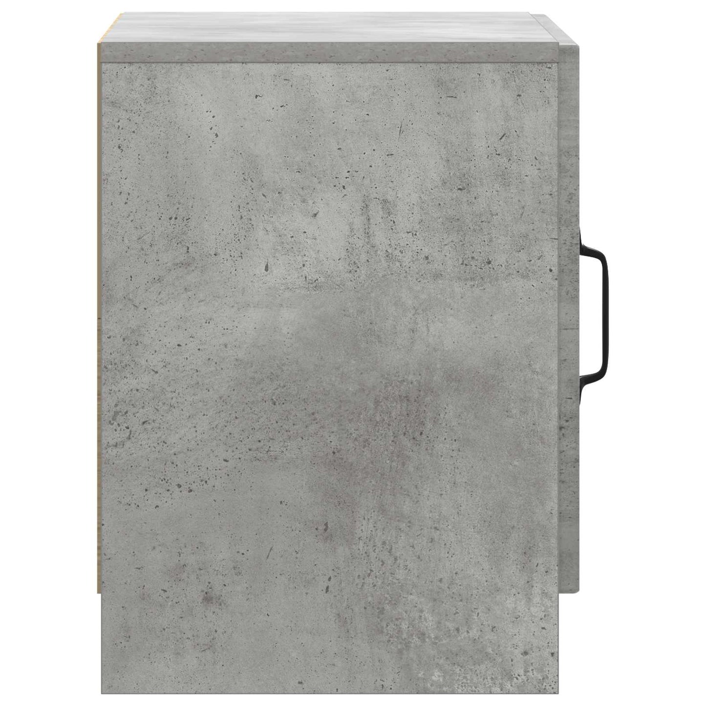 Armadio da Notte 2 pcs Grigio Cemento 43 x 34,5 x 47 cm | homemem39