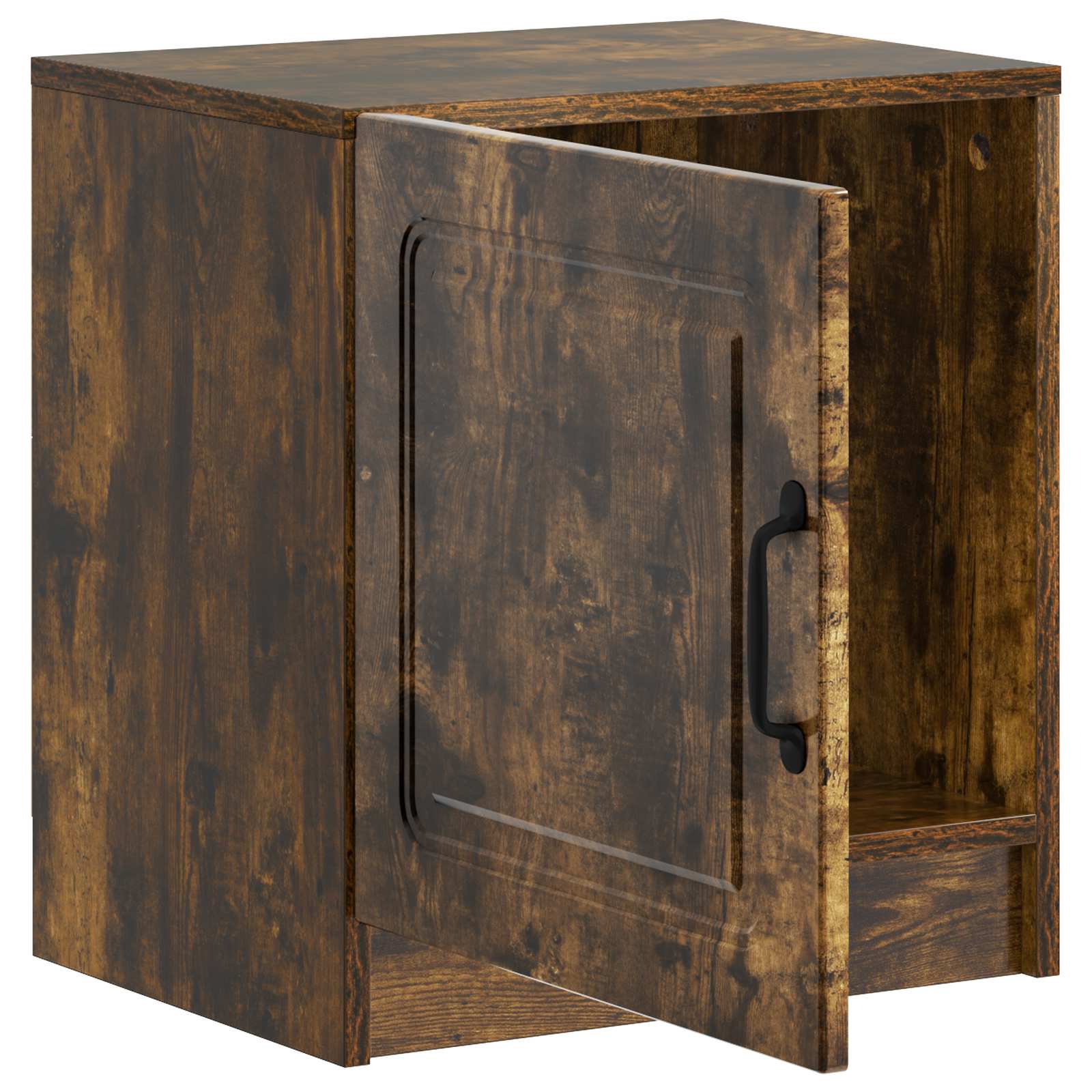 Armadio da Notte 2 pcs Rovere Fumo 43 x 34,5 x 47 cm | homemem39