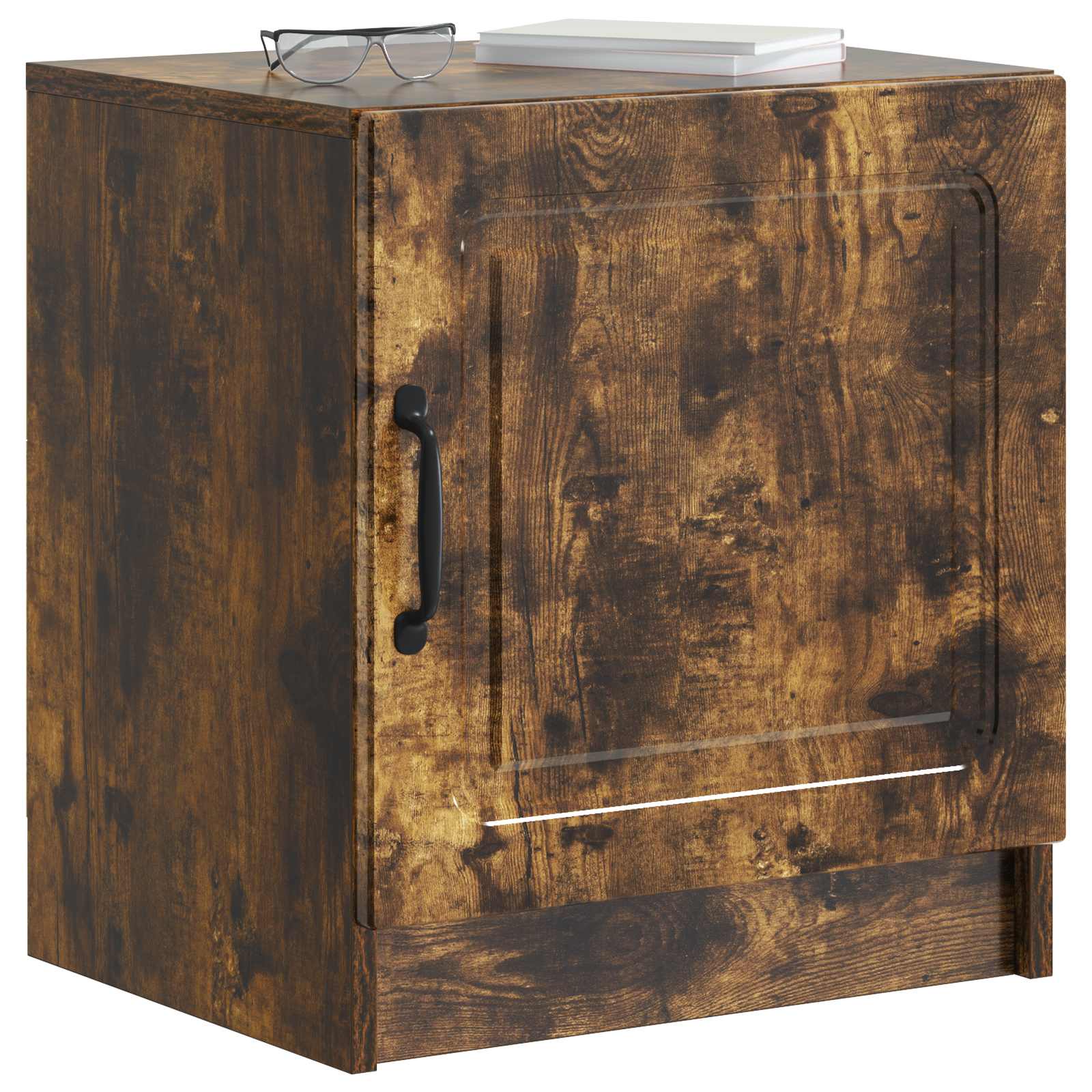 Armadio da Notte 2 pcs Rovere Fumo 43 x 34,5 x 47 cm | homemem39