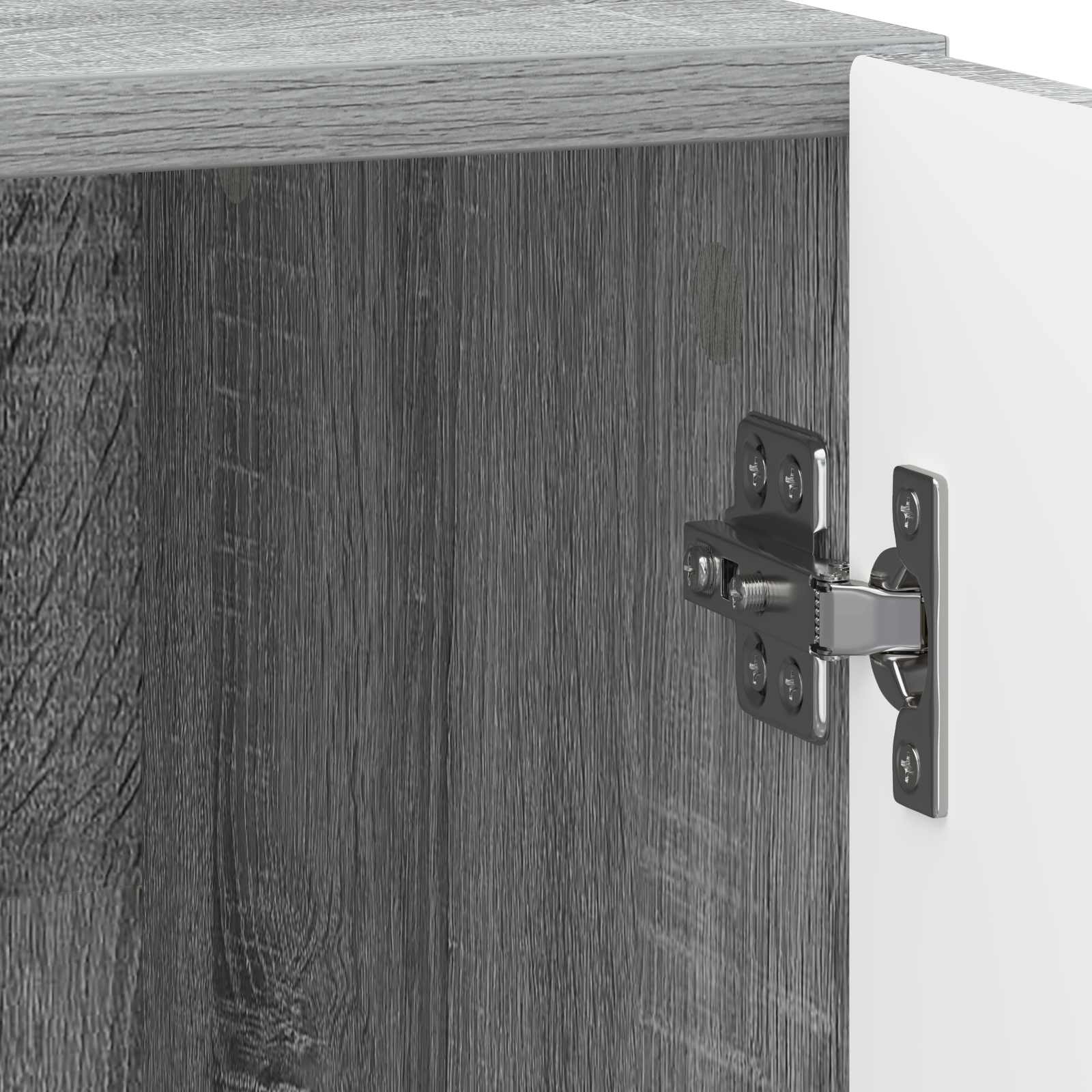 Armadio da Notte Grigio Sonoma 43 x 34,5 x 47 cm | homemem39