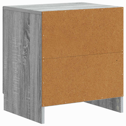Armadio da Notte Grigio Sonoma 43 x 34,5 x 47 cm | homemem39