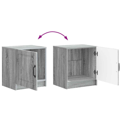 Armadio da Notte Grigio Sonoma 43 x 34,5 x 47 cm | homemem39