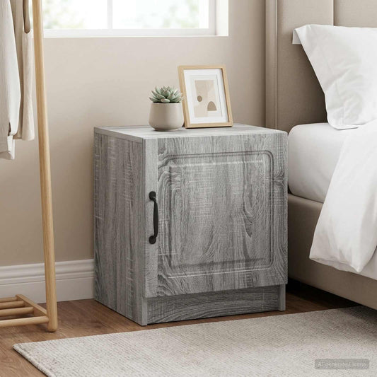 Armadio da Notte 2 pcs Grigio Sonoma 43 x 34,5 x 47 cm | homemem39