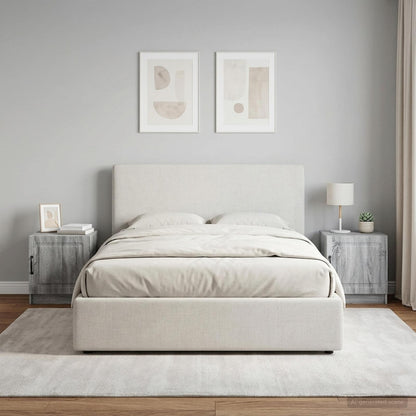 Armadio da Notte 2 pcs Grigio Sonoma 43 x 34,5 x 47 cm | homemem39