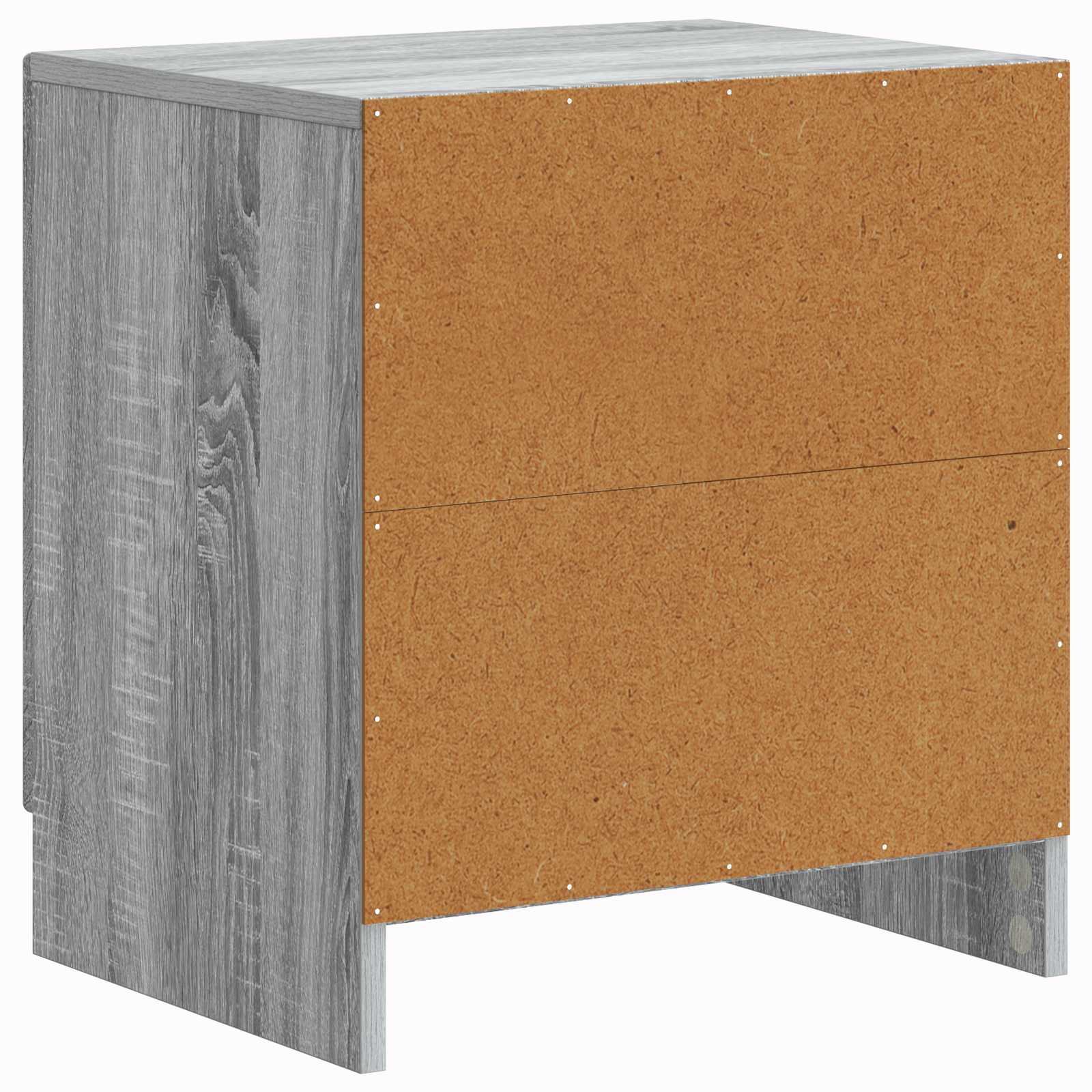 Armadio da Notte 2 pcs Grigio Sonoma 43 x 34,5 x 47 cm | homemem39