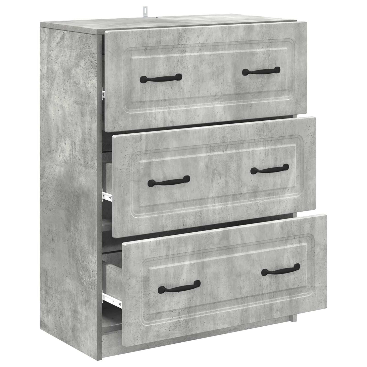 Mobile con Cassetti Grigio Cemento 66 x 34,5 x 87 cm | homemem39