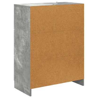 Mobile con Cassetti Grigio Cemento 66 x 34,5 x 87 cm | homemem39