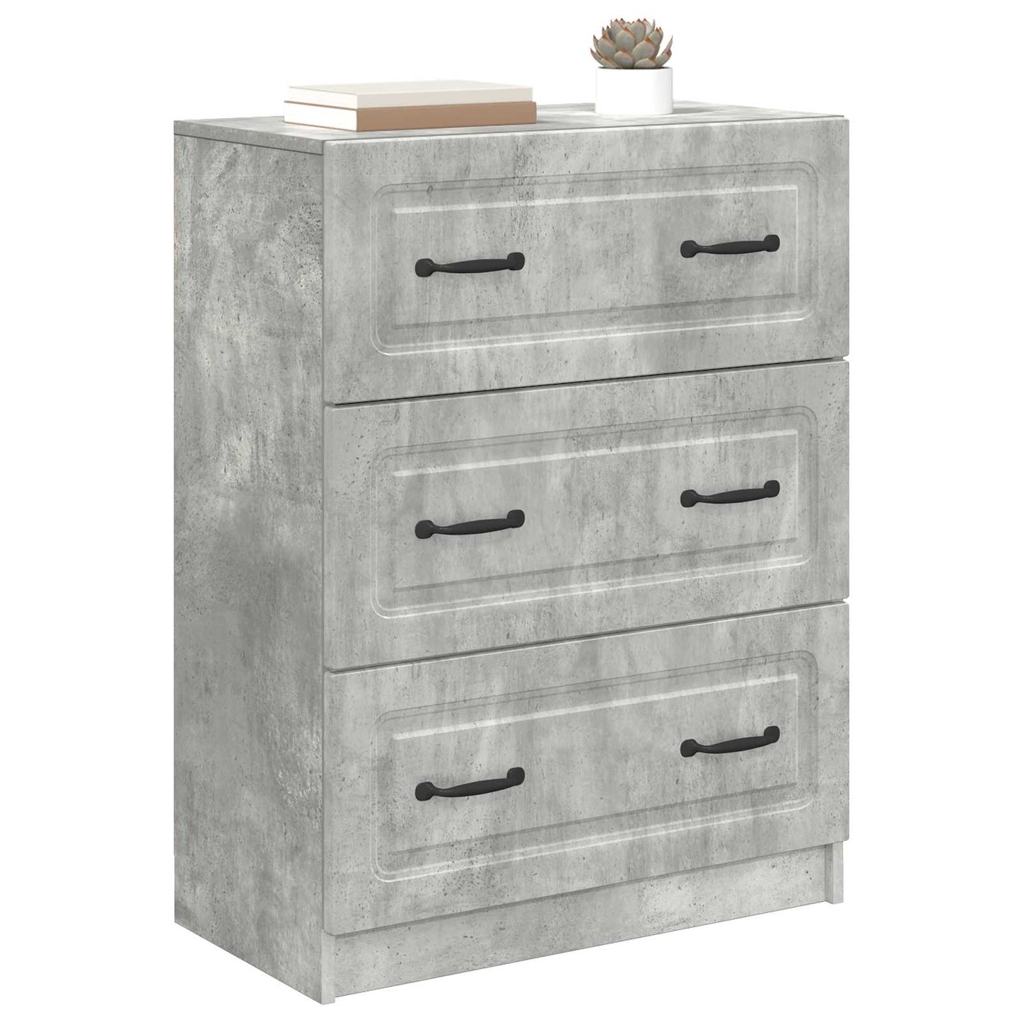 Mobile con Cassetti Grigio Cemento 66 x 34,5 x 87 cm | homemem39