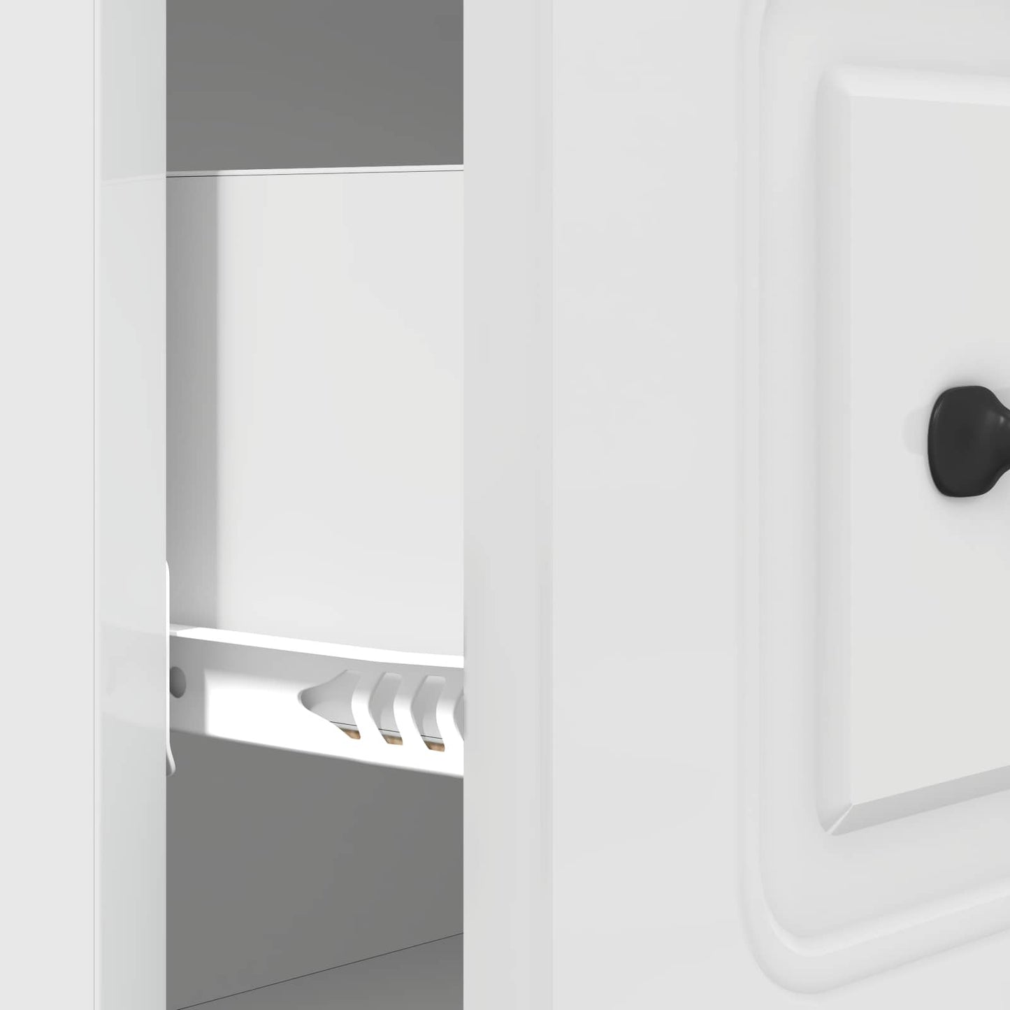 Mobile con Cassetti Bianco Lucido 66 x 34,5 x 87 cm