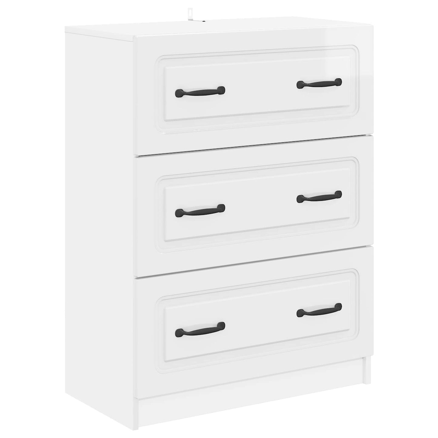 Mobile con Cassetti Bianco Lucido 66 x 34,5 x 87 cm | homemem39