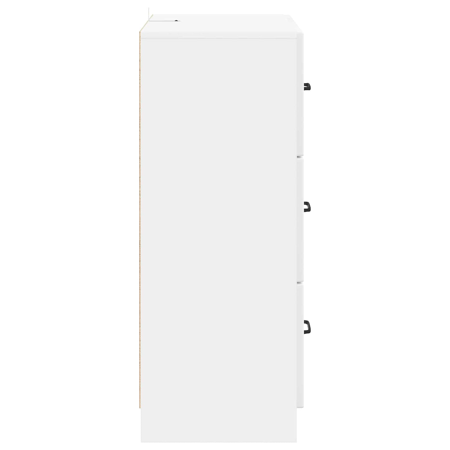 Mobile con Cassetti Bianco Lucido 66 x 34,5 x 87 cm | homemem39