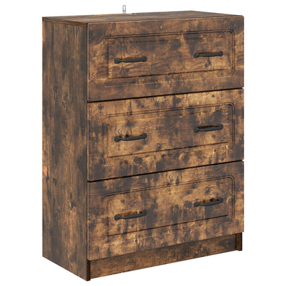Mobile con Cassetti Rovere Fumo 66 x 34,5 x 87 cm | homemem39