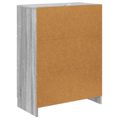 Mobile con Cassetti Grigio Sonoma 66 x 34,5 x 87 cm | homemem39
