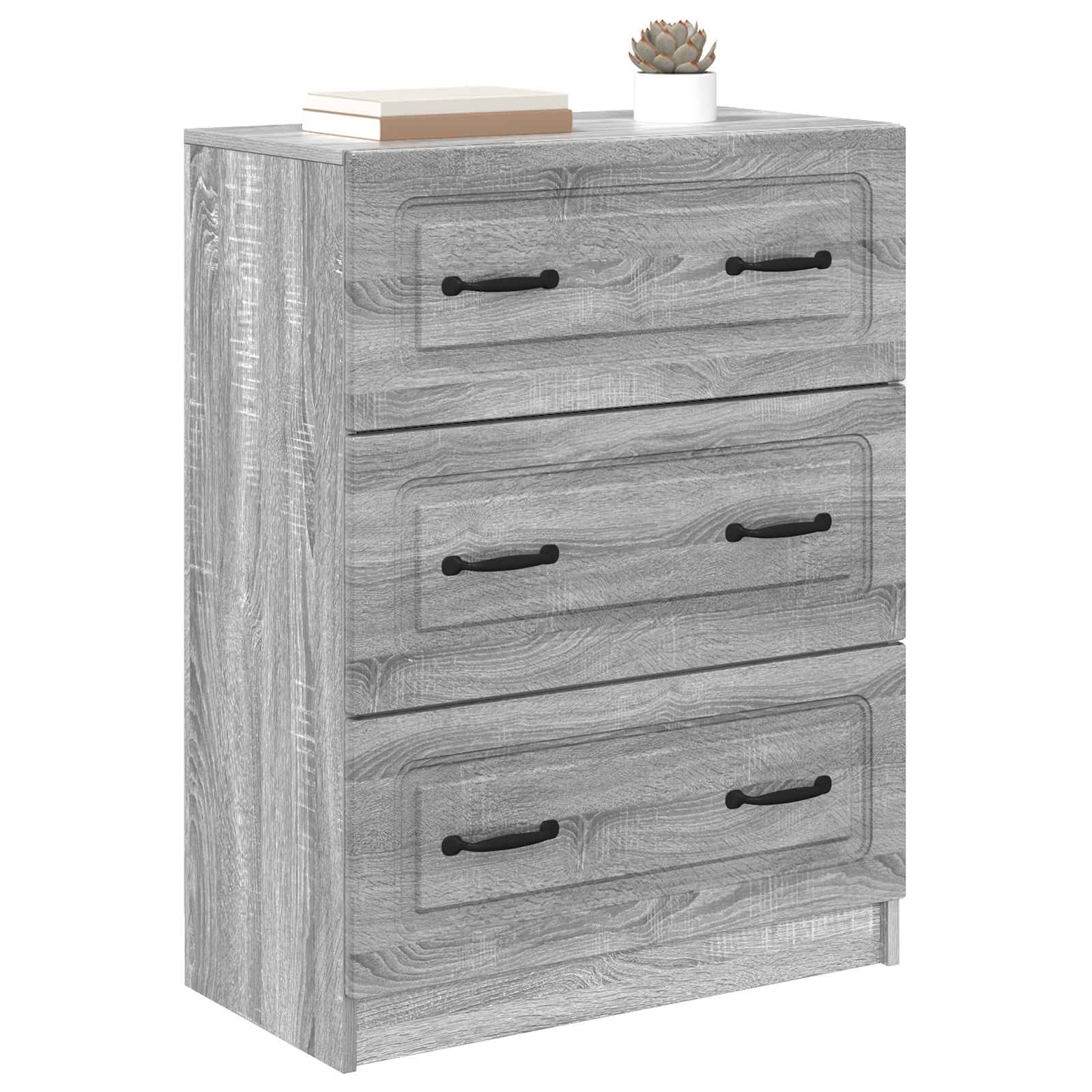 Mobile con Cassetti Grigio Sonoma 66 x 34,5 x 87 cm | homemem39