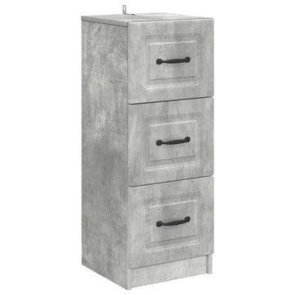 Mobile con Cassetti Grigio Cemento 33 x 34,5 x 87 cm | homemem39