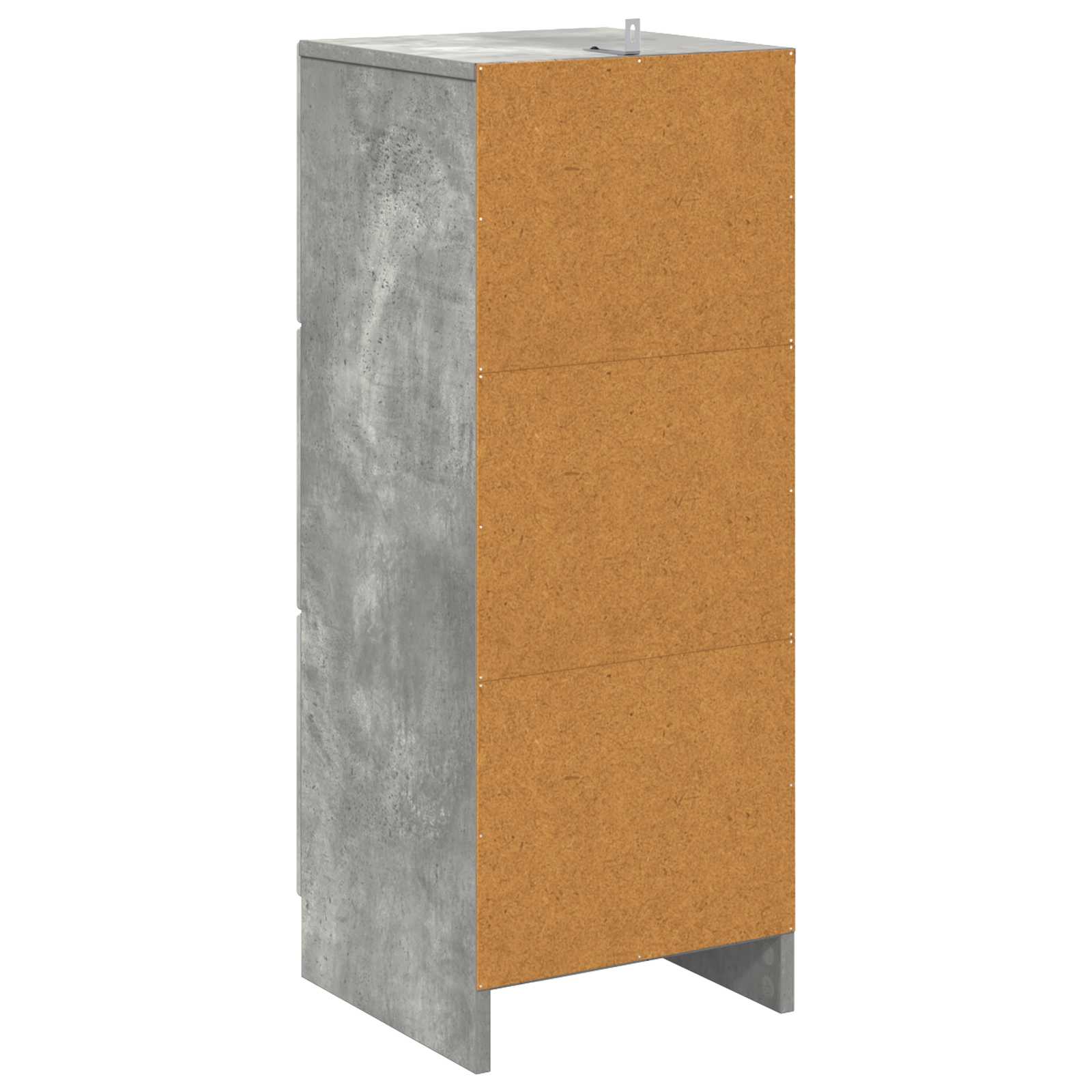 Mobile con Cassetti Grigio Cemento 33 x 34,5 x 87 cm | homemem39