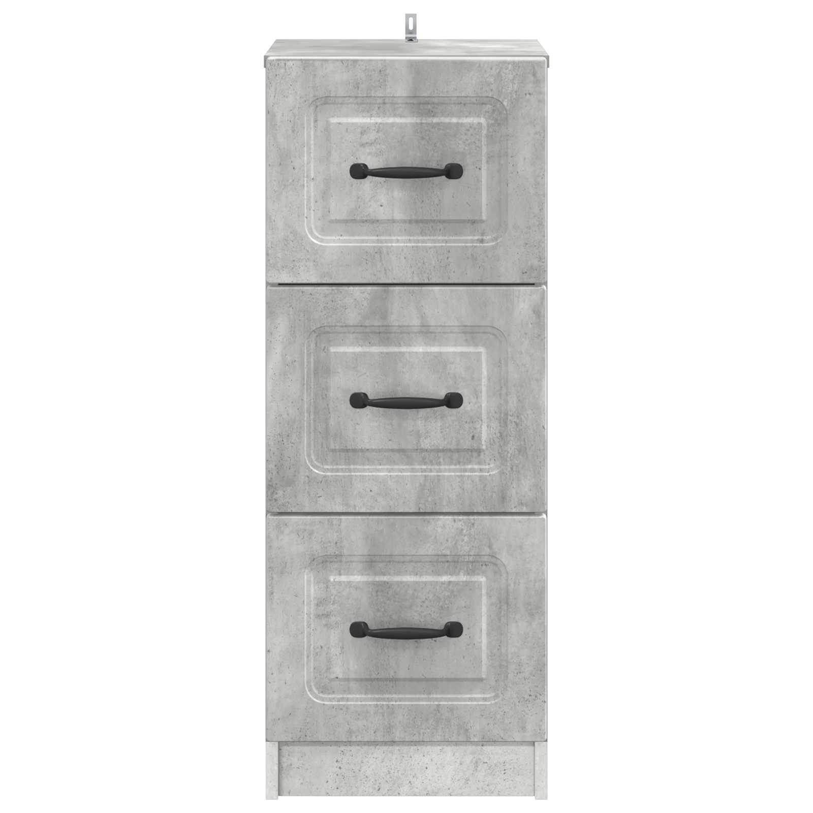 Mobile con Cassetti Grigio Cemento 33 x 34,5 x 87 cm | homemem39