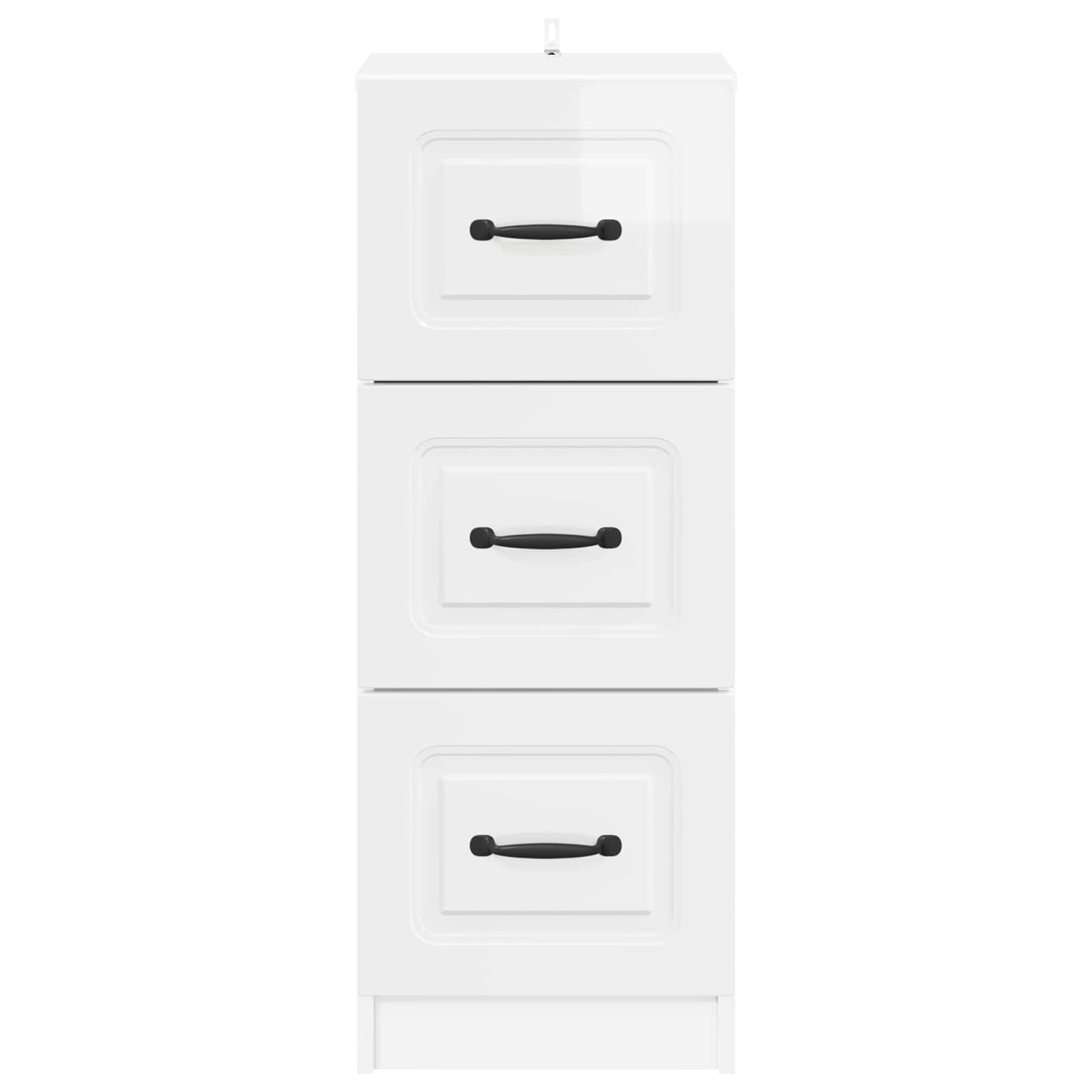 Mobile con Cassetti Bianco Lucido 33 x 34,5 x 87 cm | homemem39