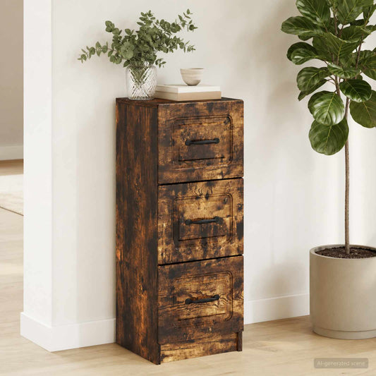 Mobile con Cassetti Rovere Fumo 33 x 34,5 x 87 cm