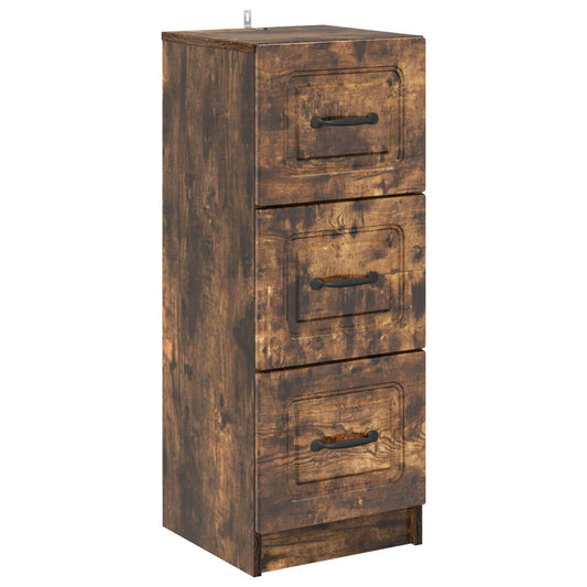 Mobile con Cassetti Rovere Fumo 33 x 34,5 x 87 cm | homemem39