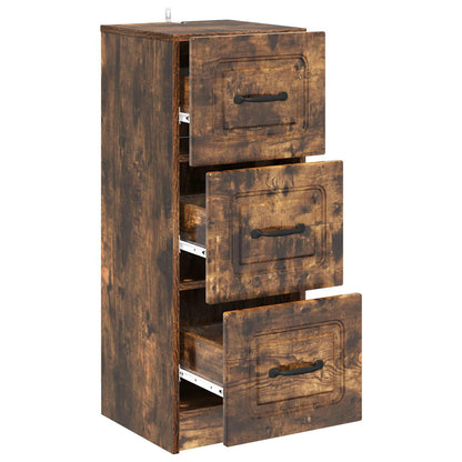 Mobile con Cassetti Rovere Fumo 33 x 34,5 x 87 cm | homemem39