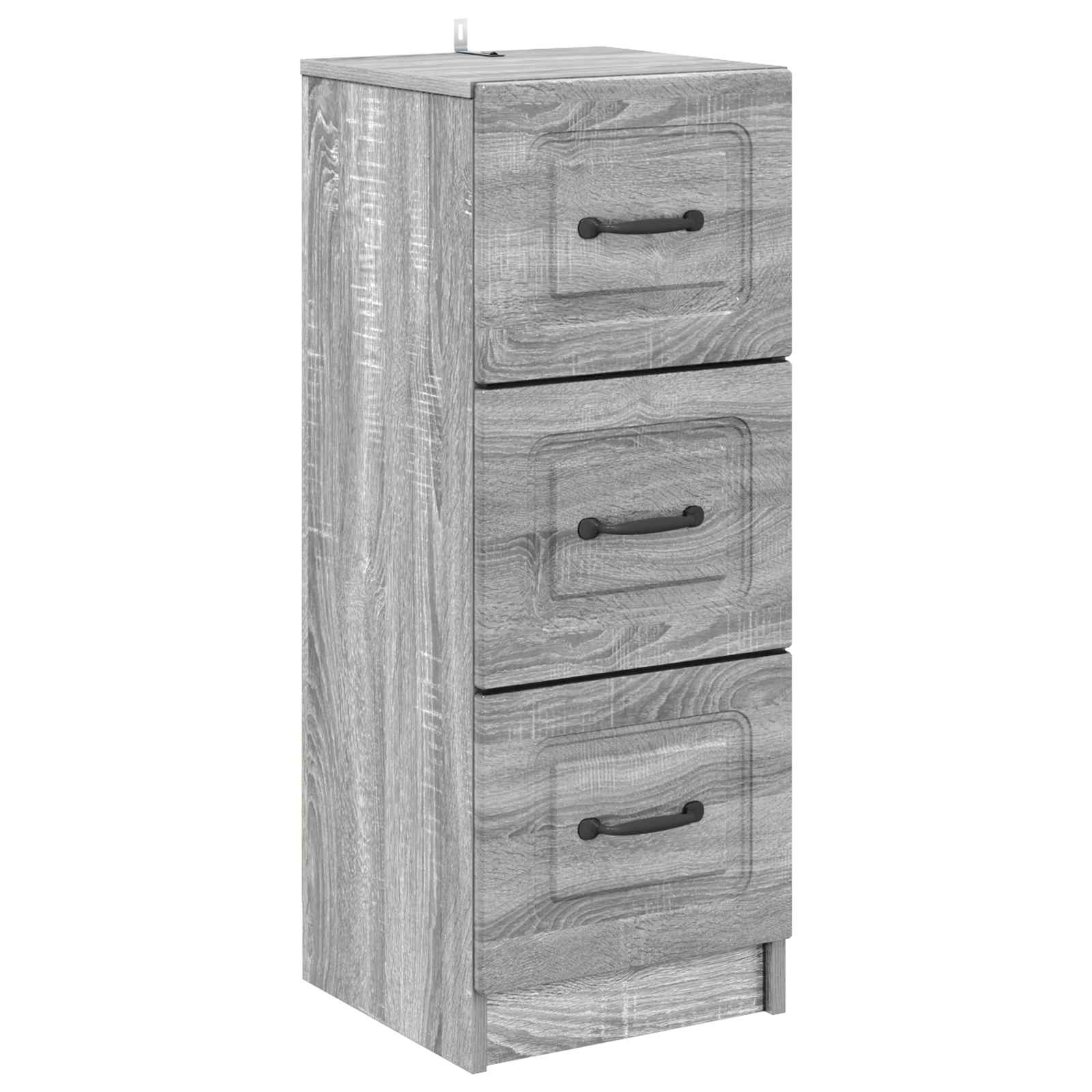 Mobile con Cassetti Grigio Sonoma 33 x 34,5 x 87 cm | homemem39