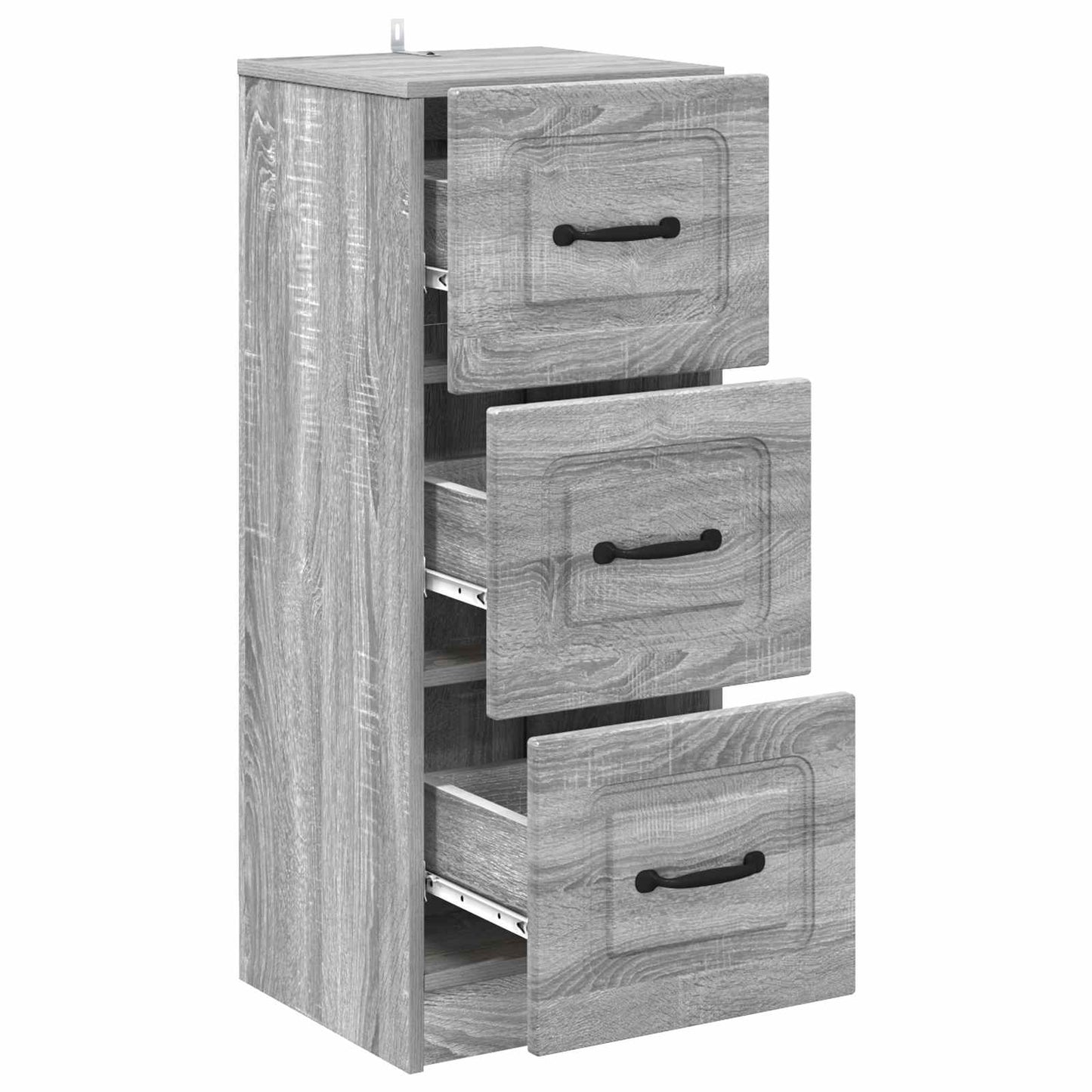 Mobile con Cassetti Grigio Sonoma 33 x 34,5 x 87 cm | homemem39