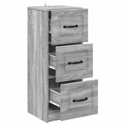 Mobile con Cassetti Grigio Sonoma 33 x 34,5 x 87 cm | homemem39