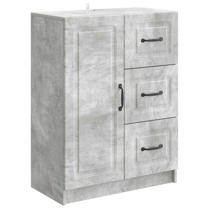 Credenza Grigio Cemento 66 x 34,5 x 87 cm Legno ingegnerizzato | homemem39