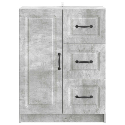 Credenza Grigio Cemento 66 x 34,5 x 87 cm Legno ingegnerizzato | homemem39
