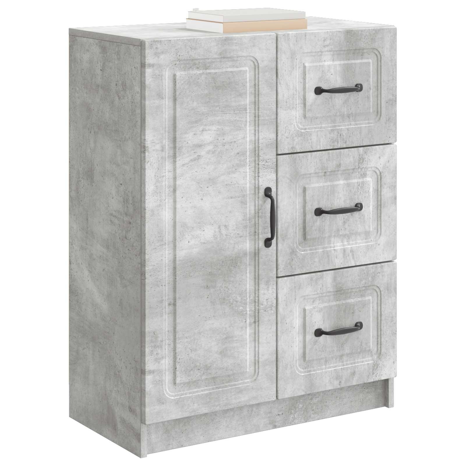 Credenza Grigio Cemento 66 x 34,5 x 87 cm Legno ingegnerizzato | homemem39