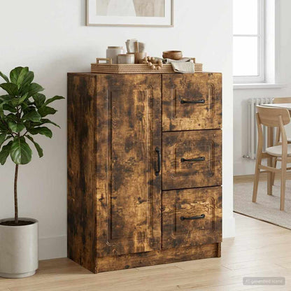 Credenza Rovere Fumo 66 x 34,5 x 87 cm Legno ingegnerizzato - homemem39