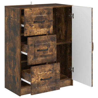 Credenza Rovere Fumo 66 x 34,5 x 87 cm Legno ingegnerizzato