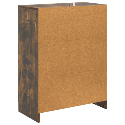 Credenza Rovere Fumo 66 x 34,5 x 87 cm Legno ingegnerizzato