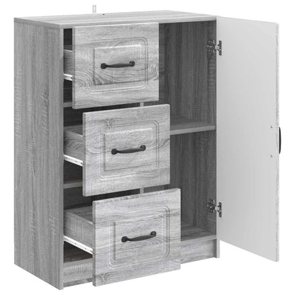 Credenza Grigio Sonoma 66 x 34,5 x 87 cm Legno ingegnerizzato | homemem39