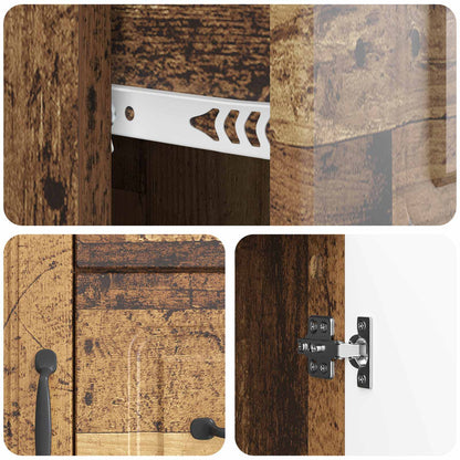 Credenza Legno antico 66 x 34,5 x 87 cm Legno ingegnerizzato | homemem39