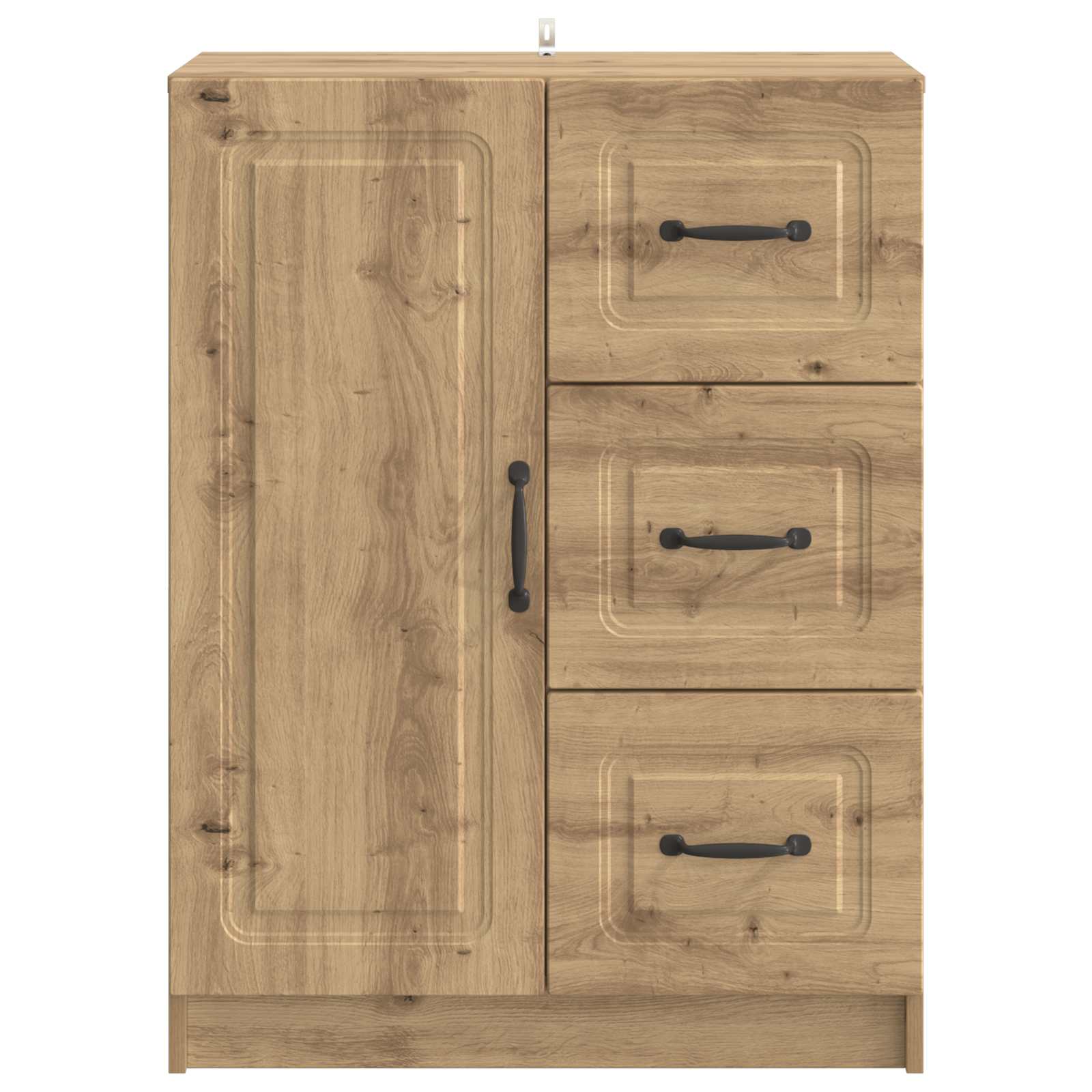 Credenza con cassetto Rovere Artigianale 66 x 34,5 x 87 cm | homemem39
