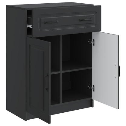 Credenza Nero 66 x 34,5 x 87 cm Legno ingegnerizzato | homemem39